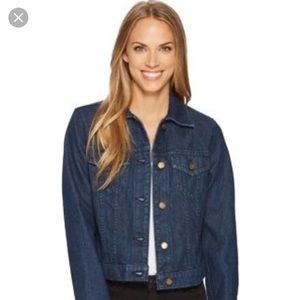 NWT Michael Kors Denim Jacket in Rinse Wash Sz M